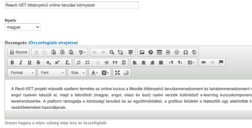 A tartalomszerkesztés nem nehezebb, mint egy szövegszerkesztő használata